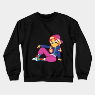 Sunset Shimmer Being Cool Crewneck Sweatshirt